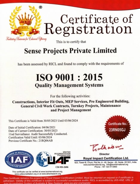 Our Certification